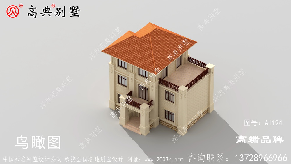 温馨的颜色也保证了别墅的观赏性