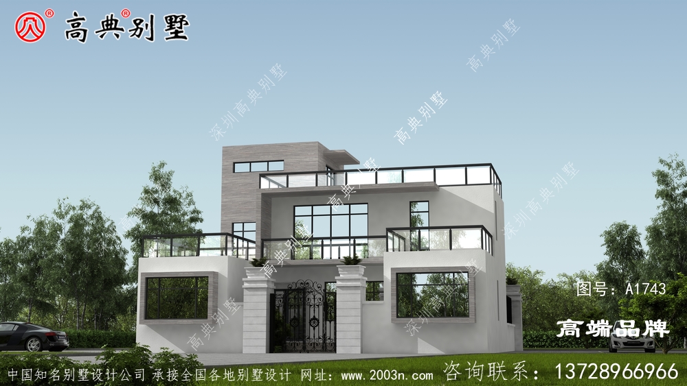外观效果图精致美观，内部设计简洁实用