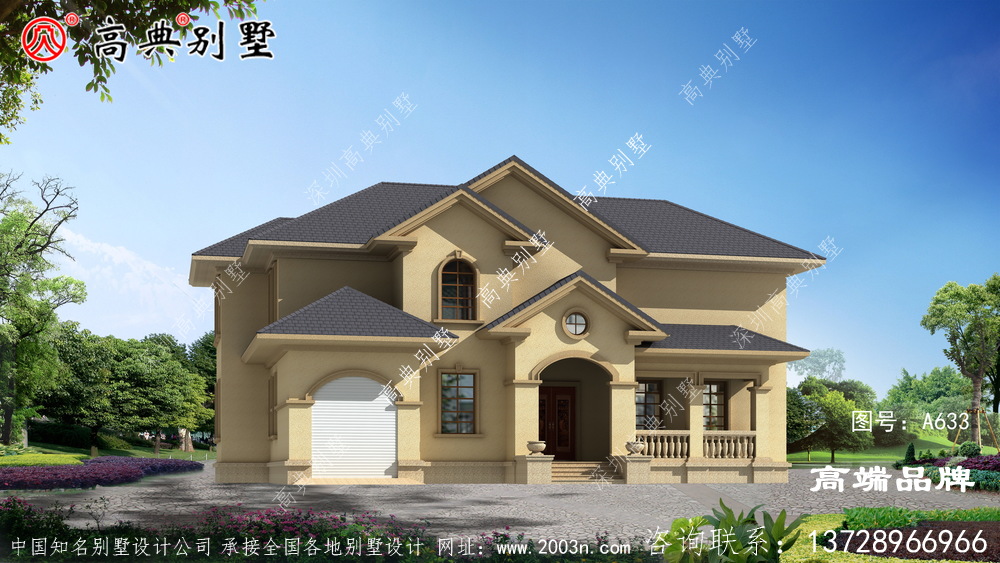 这样的别墅完工后住在里面别提多幸福了