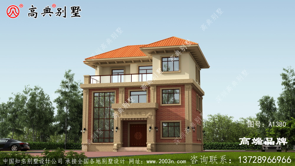 建造这座豪华欧式三层别墅,让自己住的舒适，让别人崇拜你
