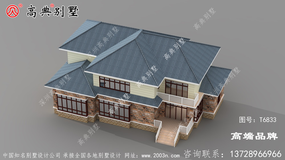 家家户户都变成别墅住宅了，带动了全村建别墅