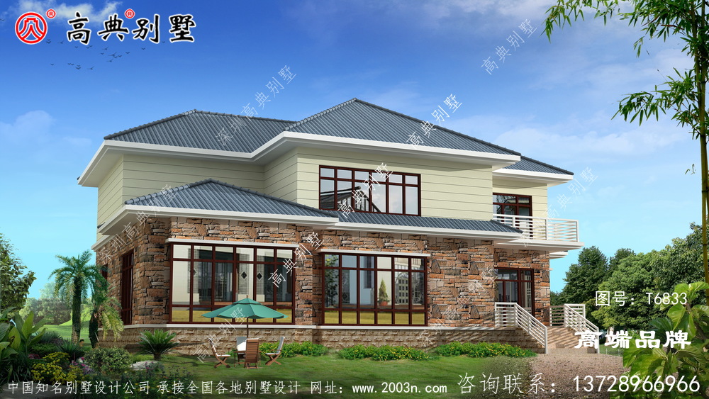 家家户户都变成别墅住宅了，带动了全村建别墅