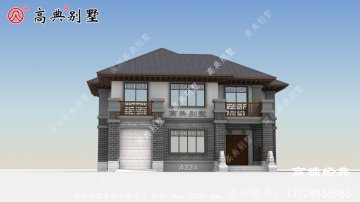 顶层利用露台和阳台在外观上塑造