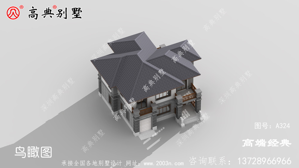 顶层利用露台和阳台在外观上塑造层次感，更加丰富视觉效果