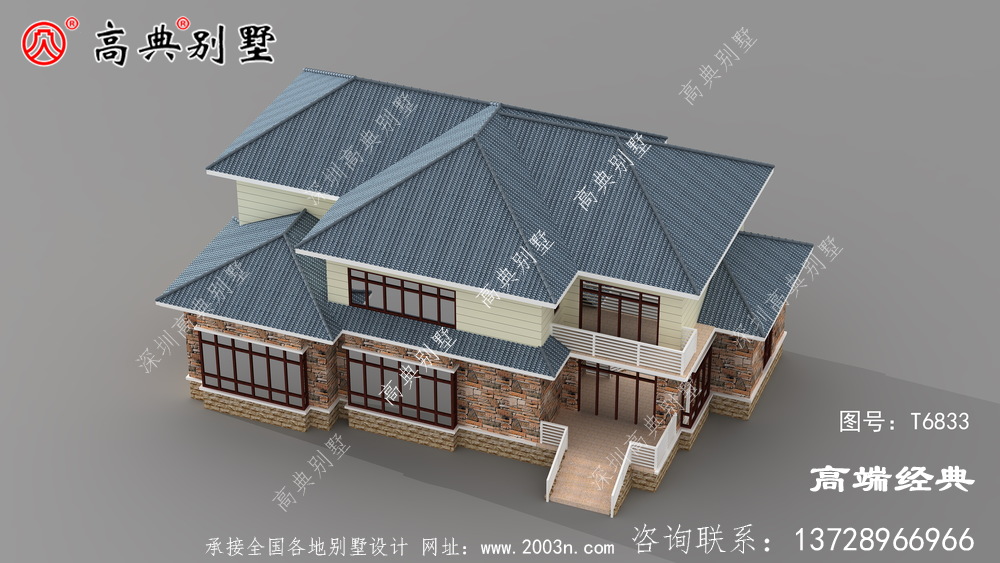 环顾四周，农村的房子几乎赶上了城市的别墅区
