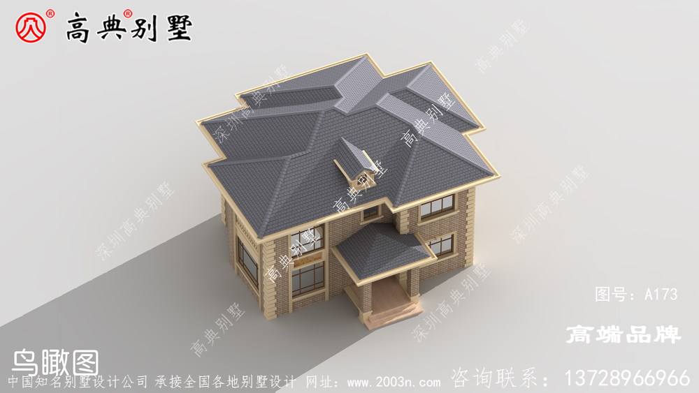 欧式二层小洋楼设计图，经济实用又好看